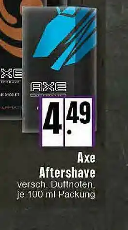 E-Center Axe Aftershave Angebot