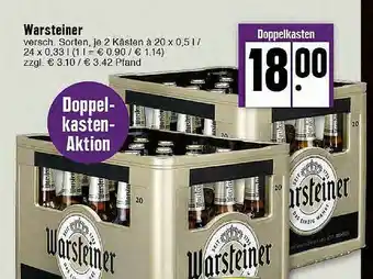 E-Center Warsteiner Angebot