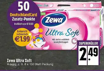 E-Center Zewa Ultra Soft Angebot