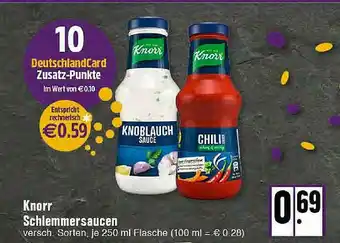 E-Center Knorr Schlemmersaucen Angebot