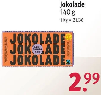 Rossmann Jokolade 140 g Angebot