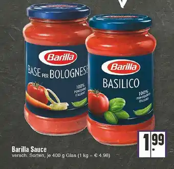 Edeka Barilla Sauce Angebot