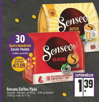 Edeka Senseo Coffee Pads Angebot