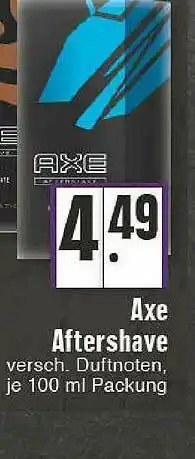 Edeka Axe Aftershave Angebot