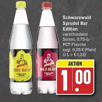 Edeka Schwarzwald Sprudel Bar Edition Angebot