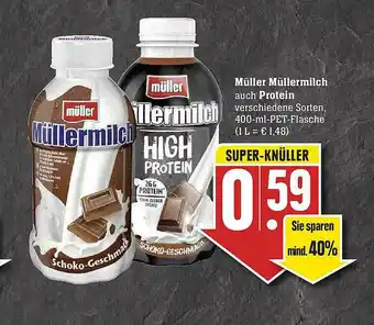 Edeka Müller Müllermilch Auch Protein Angebot