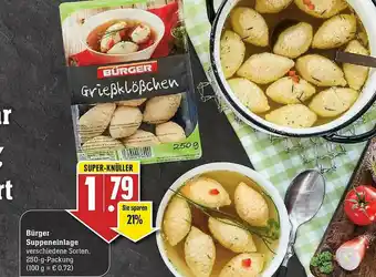 Edeka Bürger Suppeneinlage Angebot