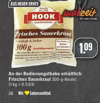 Edeka An Der Bedienungstheke Erhältlich: Frischer Sauerkraut Angebot