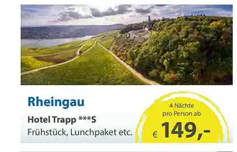 Edeka Rheingau Hotel Trapp Angebot