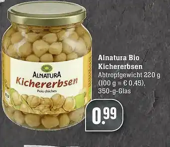 Edeka Alnatura Bio Kichererbsen Angebot