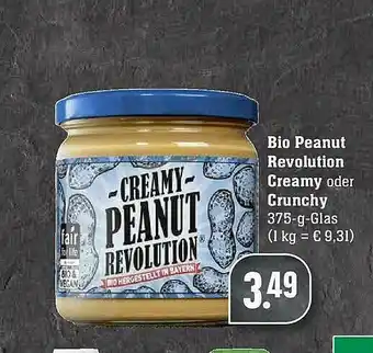 Edeka Bio Peanut Revolution Creamy Oder Crunchy Oder Crunchy Angebot