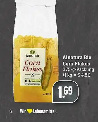 Edeka Alnatura Bio Corn Flakes Angebot