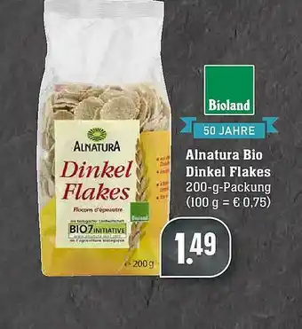 Edeka Bioland Alnatura Bio Dinkel Flakes Angebot