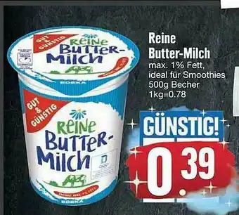 Edeka Gut & Günstig Reine Butter-milch Angebot