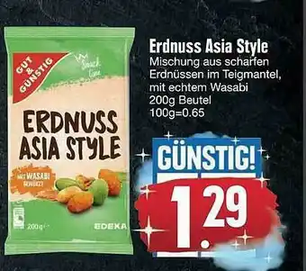 Edeka Gut & Günstig Erdnuss Asia Style Angebot