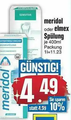 Edeka Meridol Oder Elmex Spülung Angebot