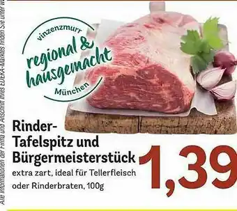 Edeka Rinder Tafelspitz Und Bürgermeisterstücke Angebot