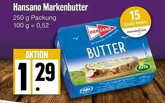 Edeka Frischemarkt Hansano Markenbutter Angebot