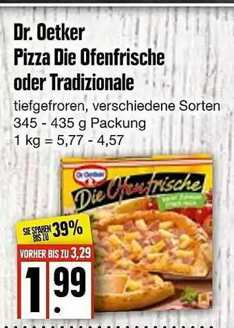 Edeka Frischemarkt Dr Oetker Pizza Die Ofenfrische Oder Tradizionale Angebot