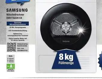 Expert Bening Samsung Wäschetrockner Dv8tta220 Ex Angebot