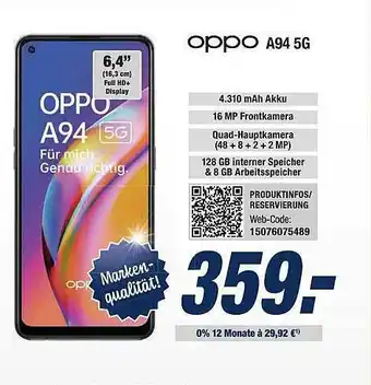 Expert Bening Oppo A94 5g Angebot