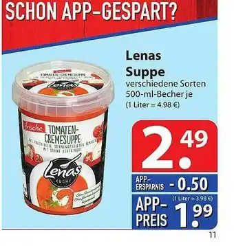 Famila Nord Ost Lenas Suppe Angebot