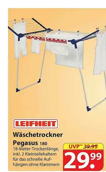 Famila Nord Ost Leifheit Wäschetrockner Pegasus 180 Angebot