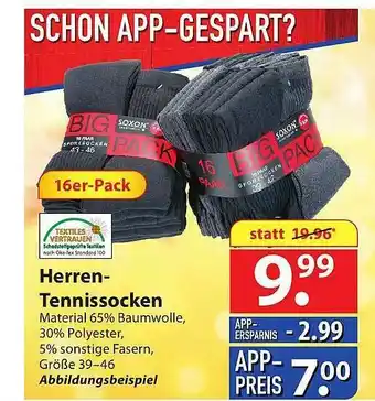 Famila Nord Ost Herren-tennissocken Angebot