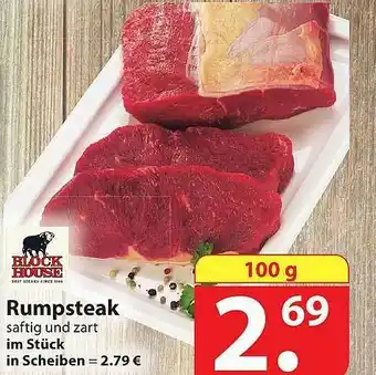 Famila Nord Ost Rumpsteak Block House Angebot