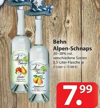 Famila Nord Ost Behn Alpen-schnaps Angebot