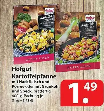 Famila Nord Ost Hofgut Kartoffelpfanne Angebot