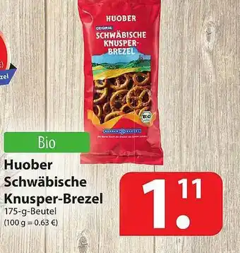 Famila Nord Ost Huober Schwäbische Knusper-brezel Angebot