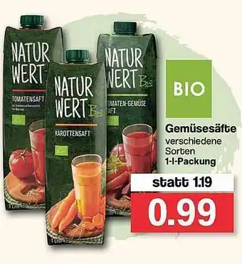 Famila Nord West Gemüsesäfte Bio Angebot