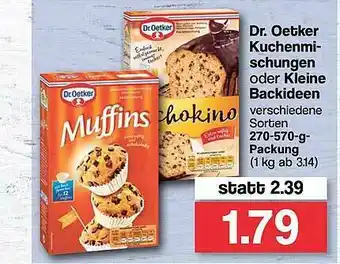 Famila Nord West Dr. Oetker Kuchenmi-schungen Oder Kleine Backideen Angebot