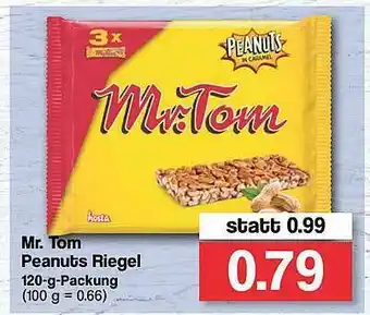 Famila Nord West Mr. Tom Peanuts Riegel Angebot