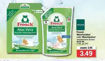 Famila Nord West Frosch Waschmittel Oder Waschpulver Vegan Angebot