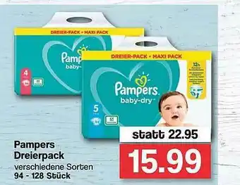 Famila Nord West Pampers Dreierpack Angebot