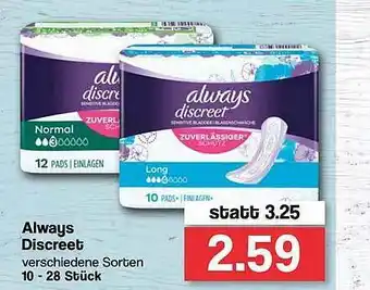 Famila Nord West Always Discreet Angebot