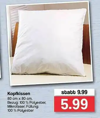 Famila Nord West Kopfkissen Angebot