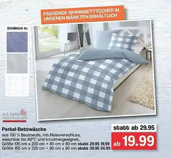 Famila Nord West Perkal-bettwäsche Angebot