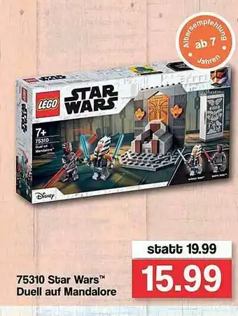 Famila Nord West 75310 Star Wars Duell Auf Mandalore Angebot