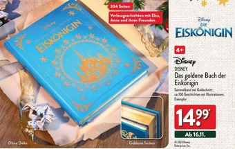 Aldi Nord DISNEY Das goldene Buch der Eiskönigin Angebot