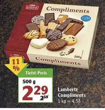 Globus Lambertz Compliments Angebot