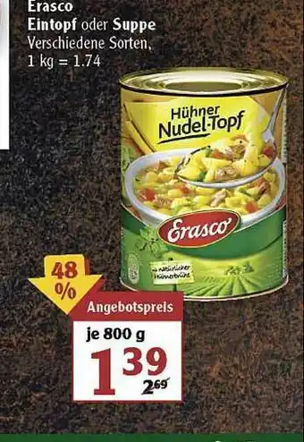 Globus Erasco Eintopf Oder Suppe Angebot