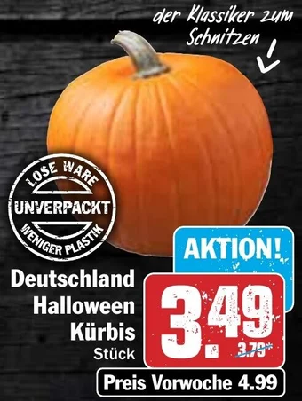 HIT Deutschland Halloween Kürbis Angebot