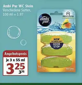 Globus Ambi Pur Wc Stein Angebot