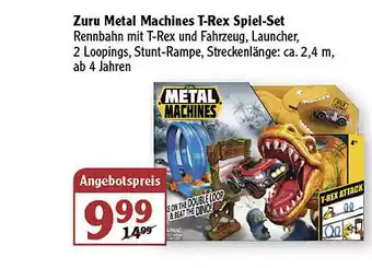 Globus Zuru Metal Machines T-rex Spiel-set Angebot