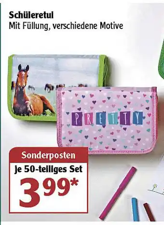 Globus Schüleretui Angebot