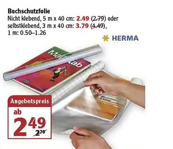 Globus Buchschutzfolie Angebot