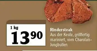 Globus Rindersteak Angebot